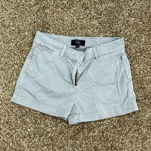 J.Crew gray chino shorts